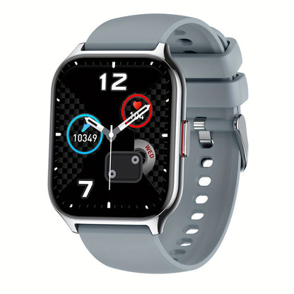 Outdoor Smartwatch for Unisex – 1.85" HD Tactical Fitness Watch