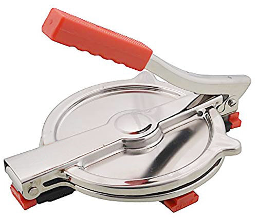 Manual Stainless Steel Puri Press Machine/Maker with Handle (6 inch)