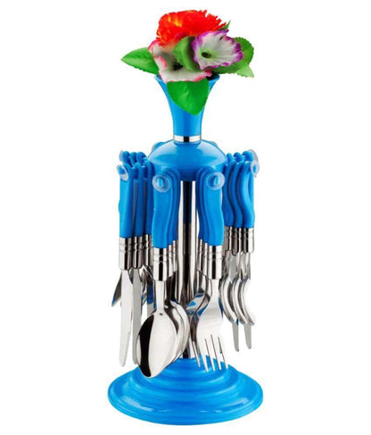 New Stylish Stainless Steel Cutlery Set (24 pcs)