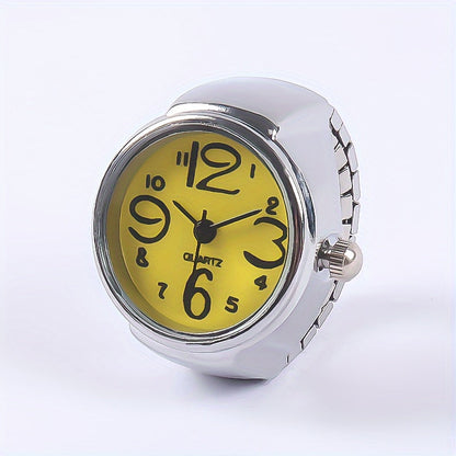 Trendy Ring Watch – Unique Retro Mini Design