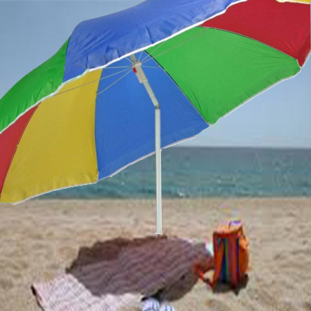 Sun Protection Water Proof Fabric Polyester Garden Umbrella for Beach, Lawn 