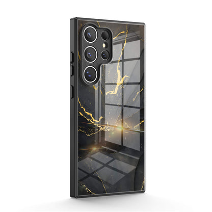 Black Gold Sand | Samsung Series Impact Resistant Protective Case