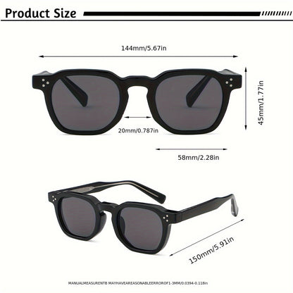 Caterside Fashion Glasses – Versatile Square Frames for All
