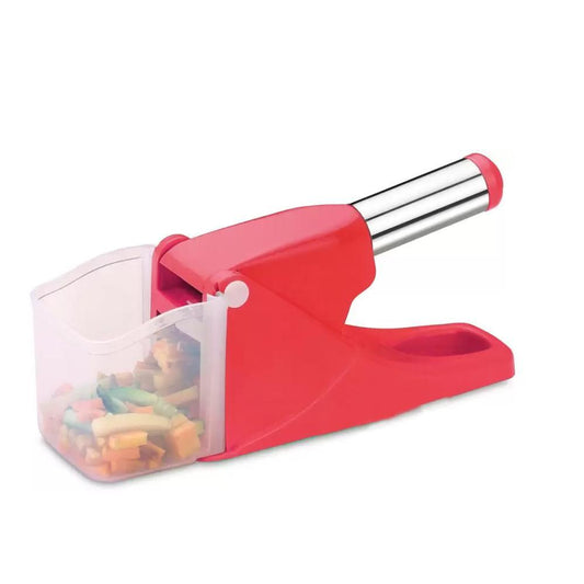Virgin Plastic French Fry Chipser, Potato Chipser/Potato Slicer with Container 
