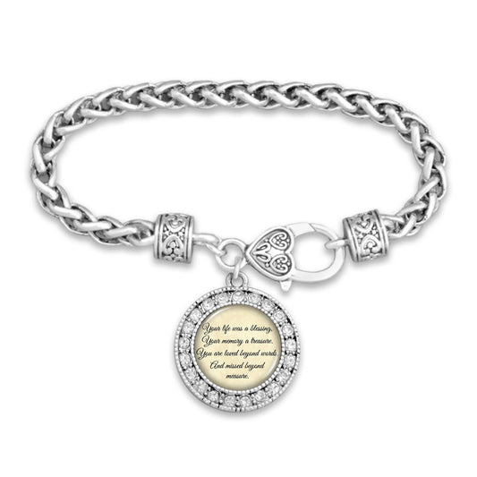 Beyond Measure Silver Braided Clasp Bracelet