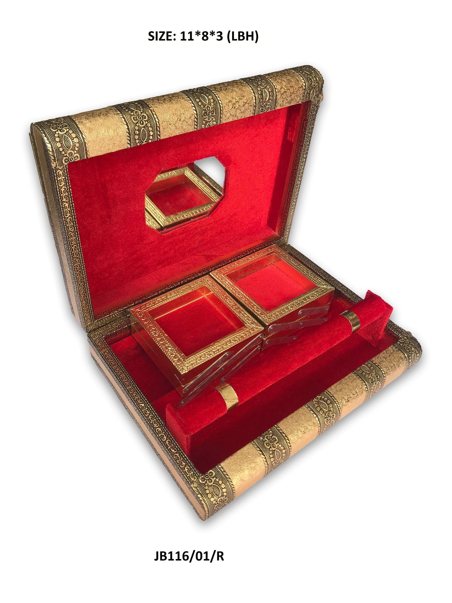 Jewellery Jewel Boxes Storage Box Organizer Gift Box for Women Necklace Earring Set Bangles Churi Gift for Women