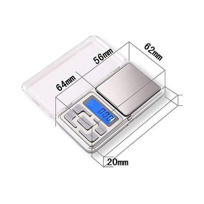 Multipurpose (MH-200) LCD Screen Digital Electronic Portable Mini Pocket Scale(Weighing Scale), 200g 