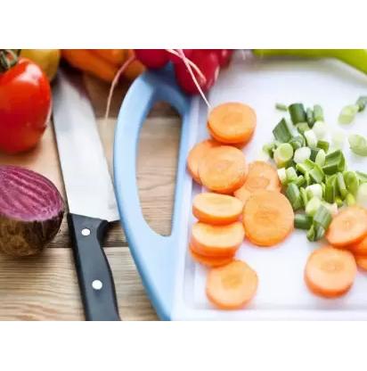 Kitchen Knife Set with Wooden Block and Scissors (5 pcs, Black) 