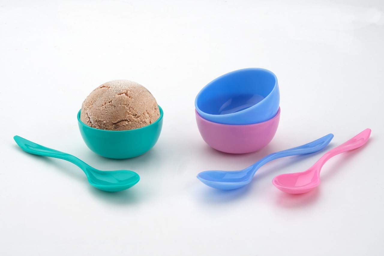 Multipurpose Snack Set 3 pcs - Spoon, Bowl and Dish 