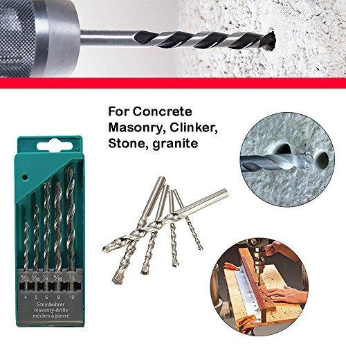 Metal Drill Bit Set (Multicolor, 5-Piece) 