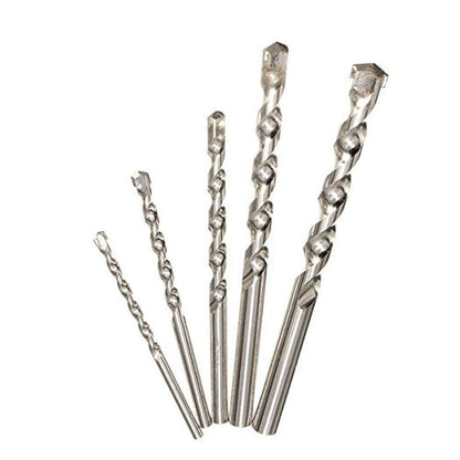 Metal Drill Bit Set (Multicolor, 5-Piece) 