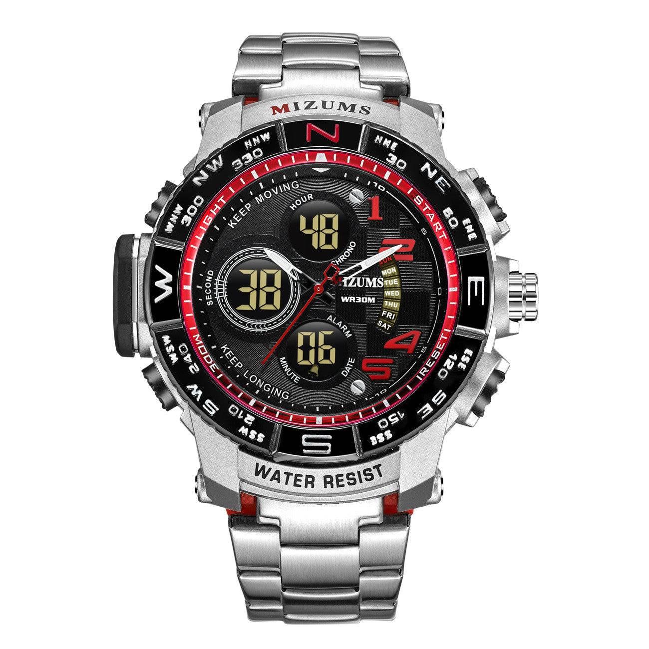 Mizums 8002 Analog Digital Quartz Watch For Men