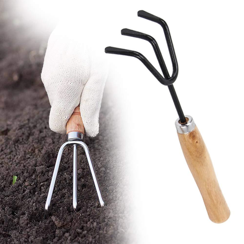 Hand Cultivator (Steel, Black) 