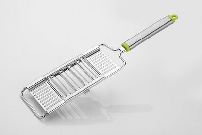 6 in 1 Stainless Steel Kitchen Chips Chopper Cutter Slicer and Grater with Handle