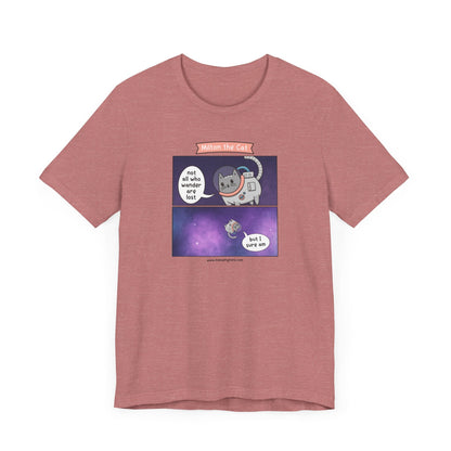 Not All Who Wander Comic T-Shirt