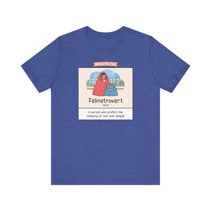 Felinetrovert Comic T-Shirt