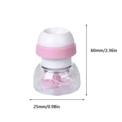 Faucet Anti-Splash Expandable Head Nozzle Bathroom Tap Adjustable Splash Sprinkler Head Sprinkler Water Saving Device Faucet Regulator (Multi Color)