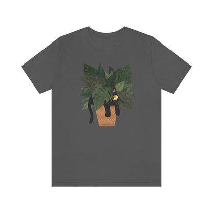Jungle Cats & Plants Monstera T-Shirt