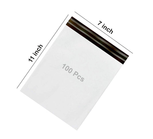 POD pouch Secure Tamper Proof Courier Bags,100 pcs (7 x 11 Inch) 