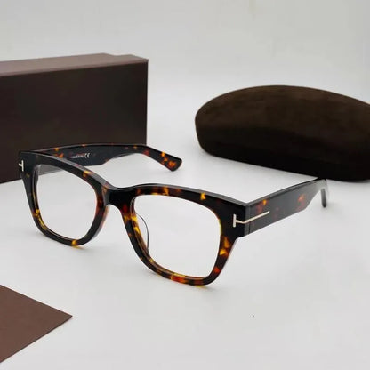 Thick Plate Designer Square Sunglasses for Unisex-SunglassesCraft