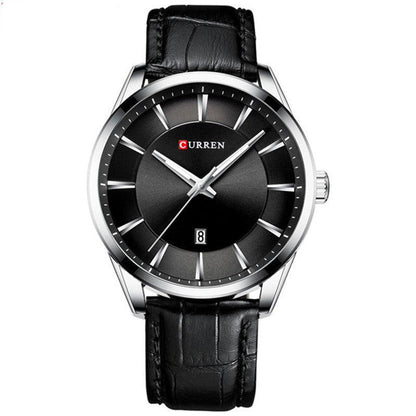 Curren Men's Business Belt Calendar Waterproof Quartz Watch