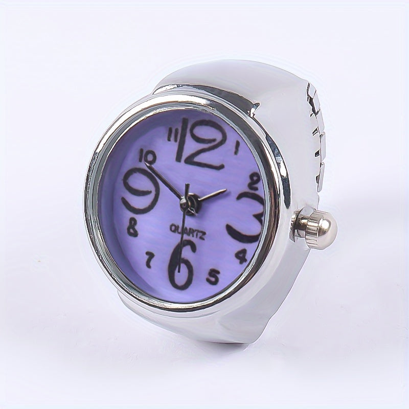 Trendy Ring Watch – Unique Retro Mini Design