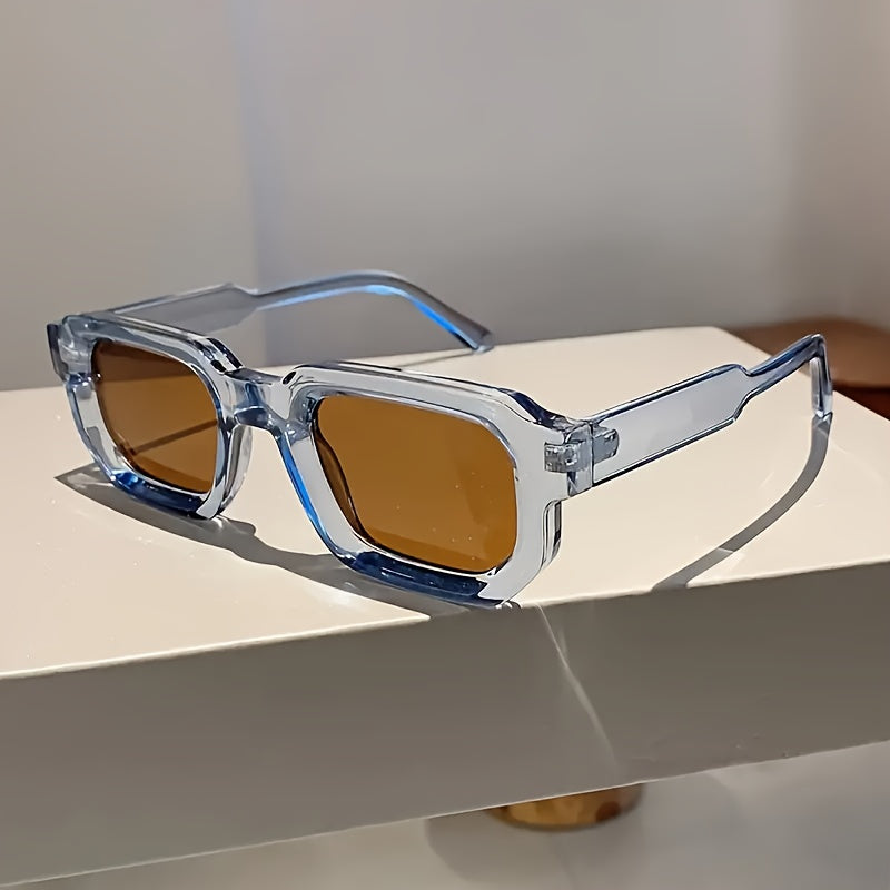 Men’s Retro Square Frame Glasses – Stylish Eyewear