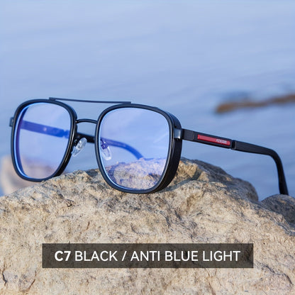 KDEAM Retro Round Fashion Glasses – Blue Light Blocking & Stylish