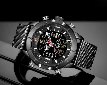 Naviforce Analog Digital Sports watch For Men 9153
