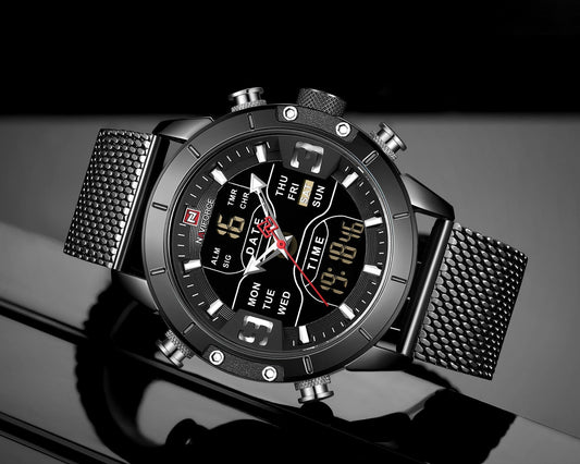 Naviforce Analog Digital Sports watch For Men 9153