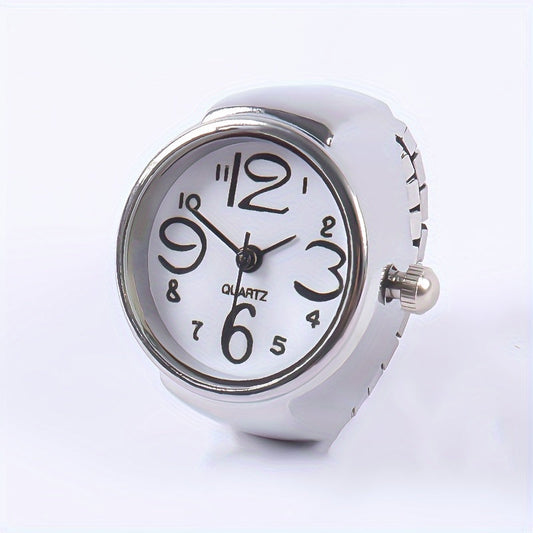 Trendy Ring Watch – Unique Retro Mini Design