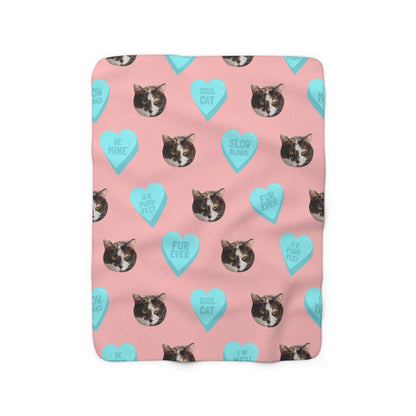 Custom Print Your Cat Blanket