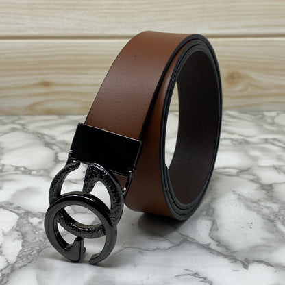 Premium Casual Leather Strap Belt For Men-SunglassesCraft