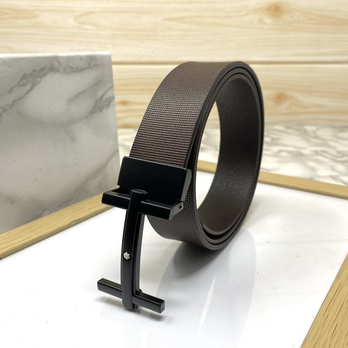 H-Point Premium Quality Leather Strap Belt-SunglassesCraft