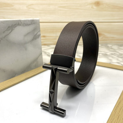 New Arrival H- Pattern Formal and Casual Leather Strap Belt-SunglassesCraft