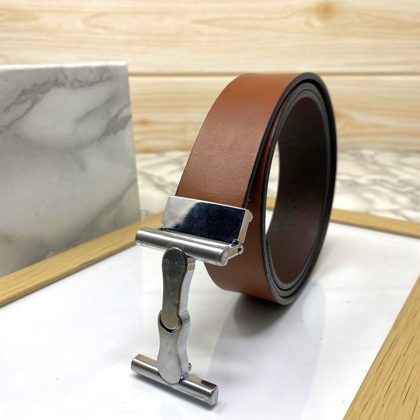 Vintage Design Leather Strap Belt-SunglassesCraft