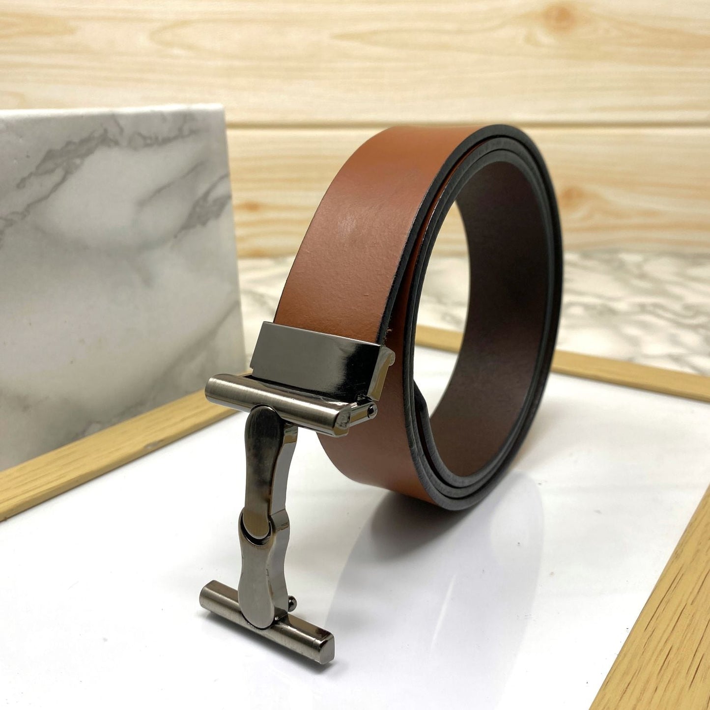 Vintage Design Leather Strap Belt-SunglassesCraft