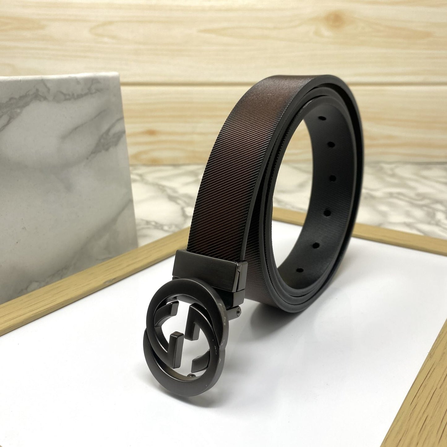 Classic Design Reversible Strap Belt For Men-SunglassesCraft