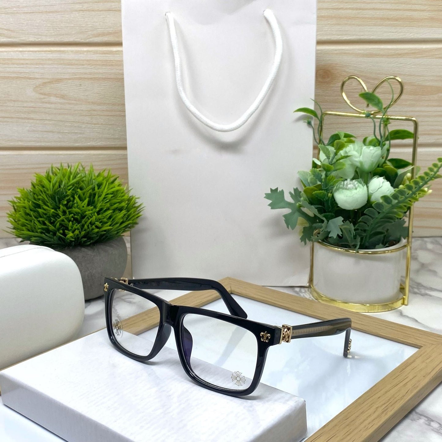 Vintage Square Sunglasses For Men And Women-SunglassesCraft