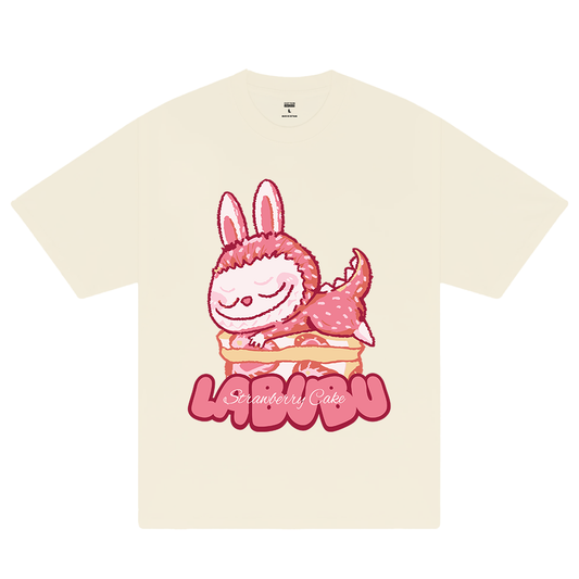 Labubu Strawberry Cake T-Shirt