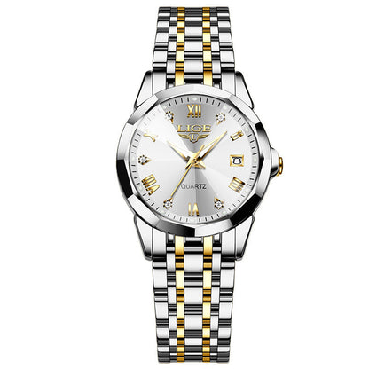 Unisex Fashion Quartz Watch – Calendar Wristwatch with Luminous Dial