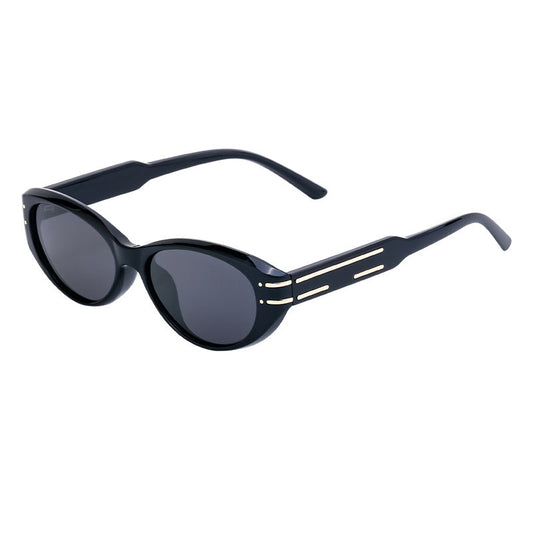Korean Oval Polarized Sunglasses for Women – Trendy Street Style, UV Protection