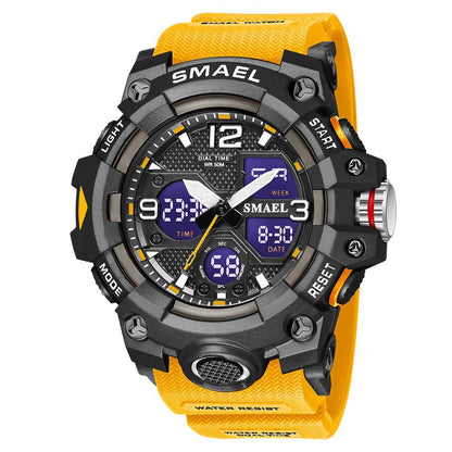 SMAEL Analog Digital Outdoor Sports Watch For Men 8008