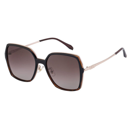 Trendy Square Polarized Sunglasses for Women – UV Protection