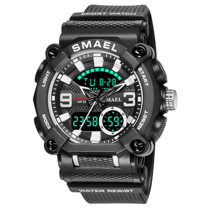SMAEL Analog Digital Multifunctional waterproof Watch For Men 8052