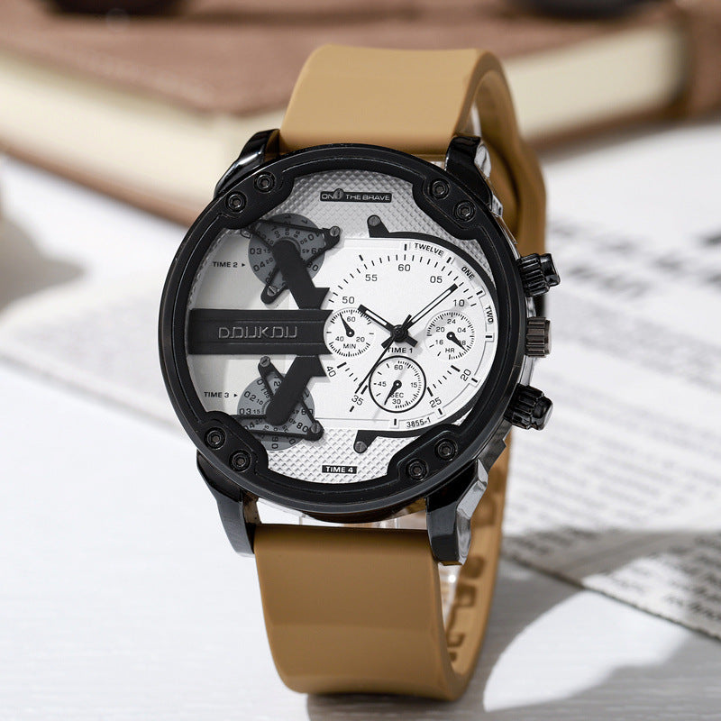 Men’s Multifunction Quartz Watch – Bold Waterproof Design