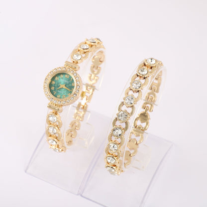 Luxury Women's Diamond Bracelet Watch – Elegant Quartz Watch