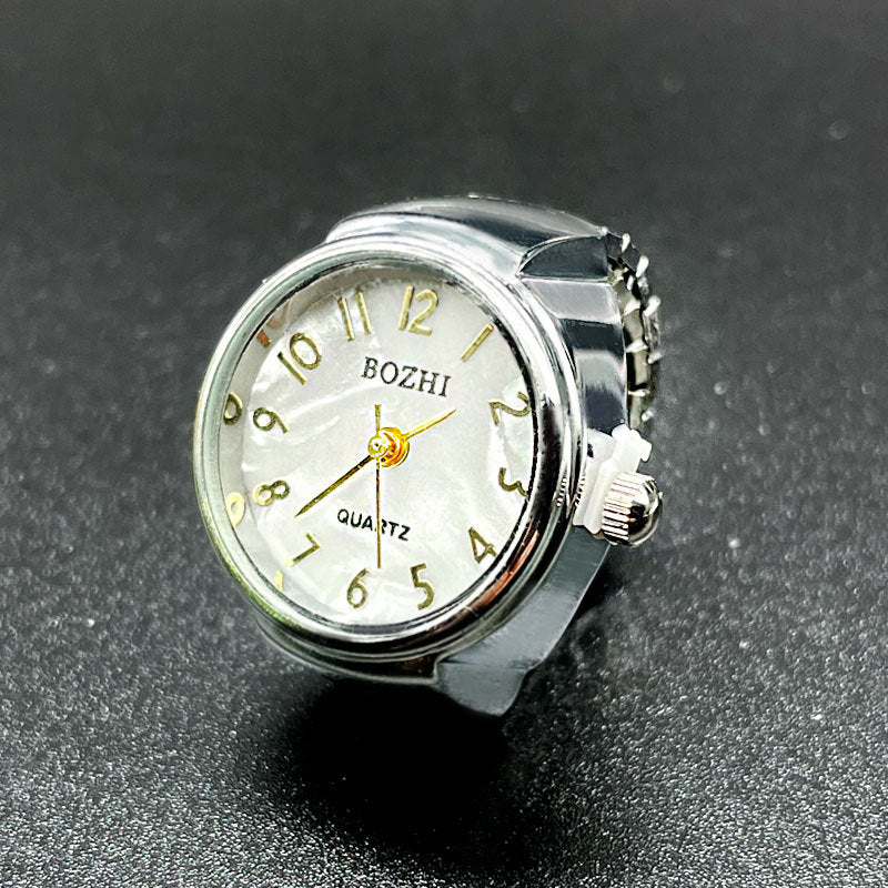 Classic Ring Watch – Stylish Quartz Finger Watch