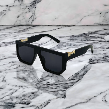 Fashion Brand Retro Punk Square Jelly Color Sunglasses For Unisex-SunglassesCraft
