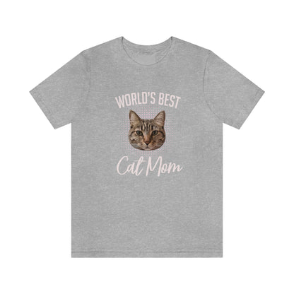 Customizable World's Best Cat Mom T-Shirt